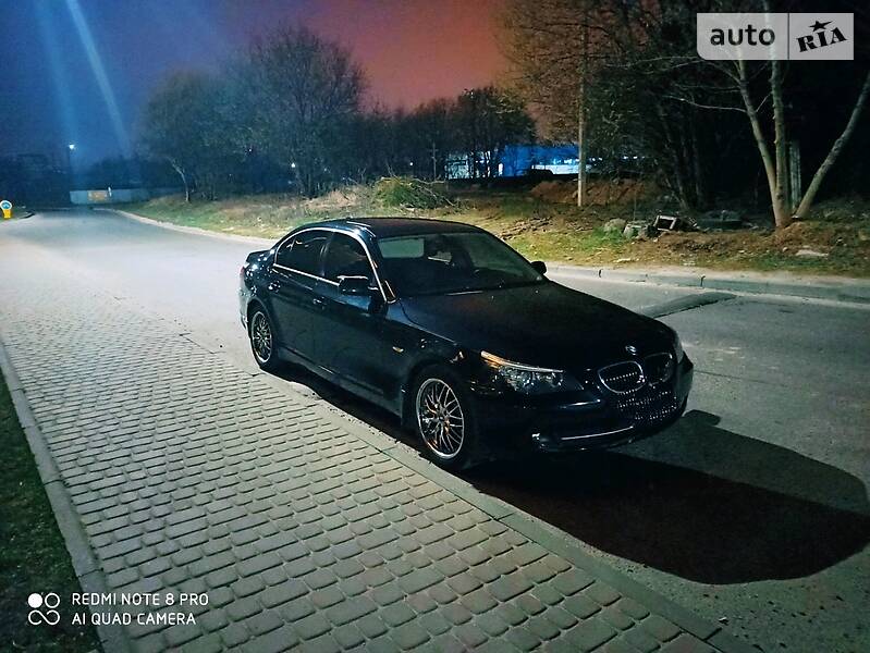Седан BMW 5 Series 2008 в Львове