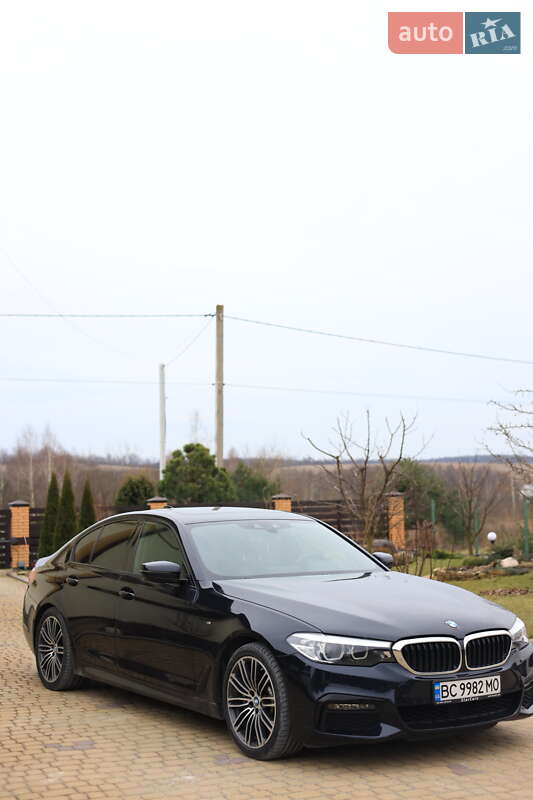 Седан BMW 5 Series 2018 в Львові
