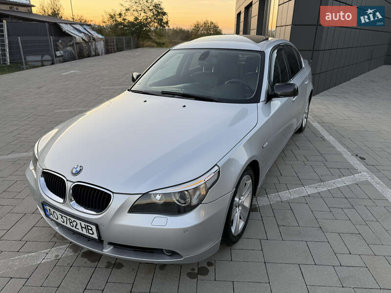 Седан BMW 5 Series 2005 в Тячеві