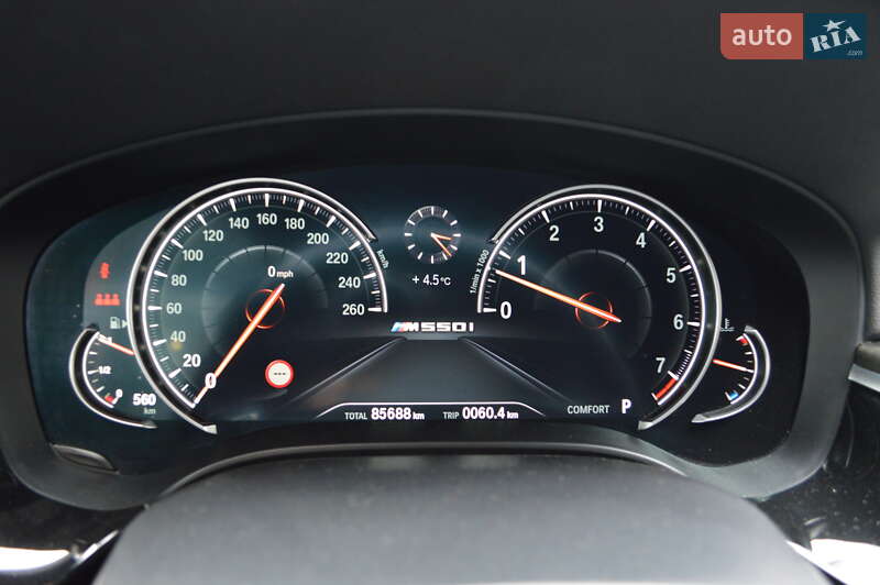 Седан BMW 5 Series 2017 в Львові