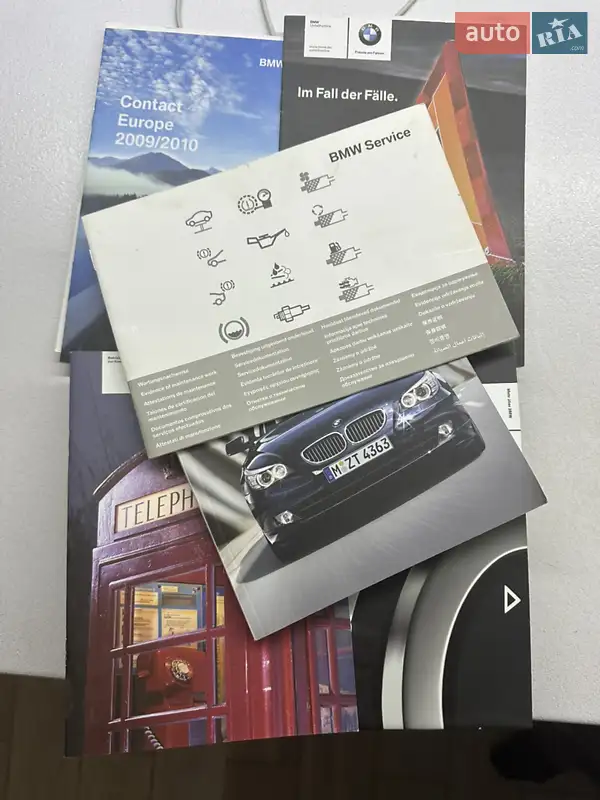 Седан BMW 5 Series 2009 в Одесі документ