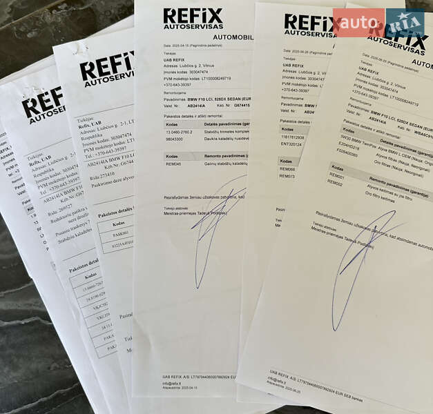 Седан BMW 5 Series 2016 в Виннице