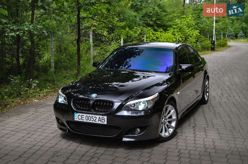 Седан BMW 5 Series 2008 в Львове