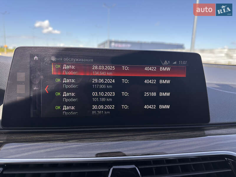 Седан BMW 5 Series 2018 в Львове