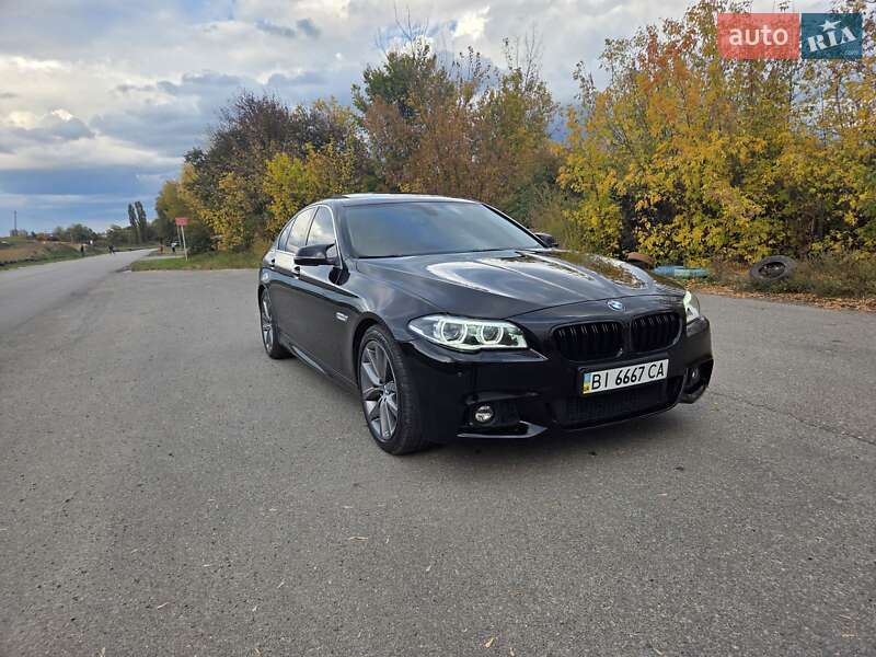 Седан BMW 5 Series 2013 в Полтаві