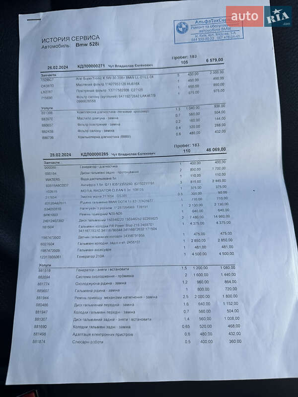 Седан BMW 5 Series 2012 в Полтаве фото 9 Седан BMW 5 Series 2012 в Полтаве