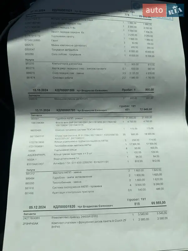 Седан BMW 5 Series 2012 в Полтаве документ 10 фото Седан BMW 5 Series 2012 в Полтаве документ