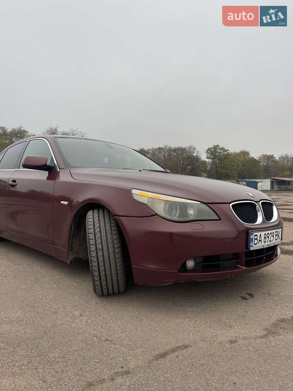 Седан BMW 5 Series 2005 в Кропивницком