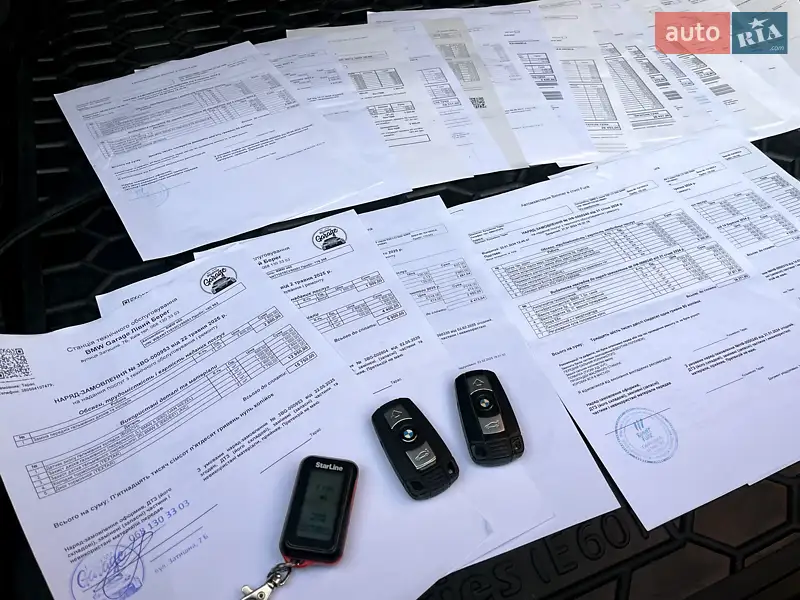 Седан BMW 5 Series 2009 в Белой Церкви документ 2 фото Седан BMW 5 Series 2009 в Белой Церкви документ