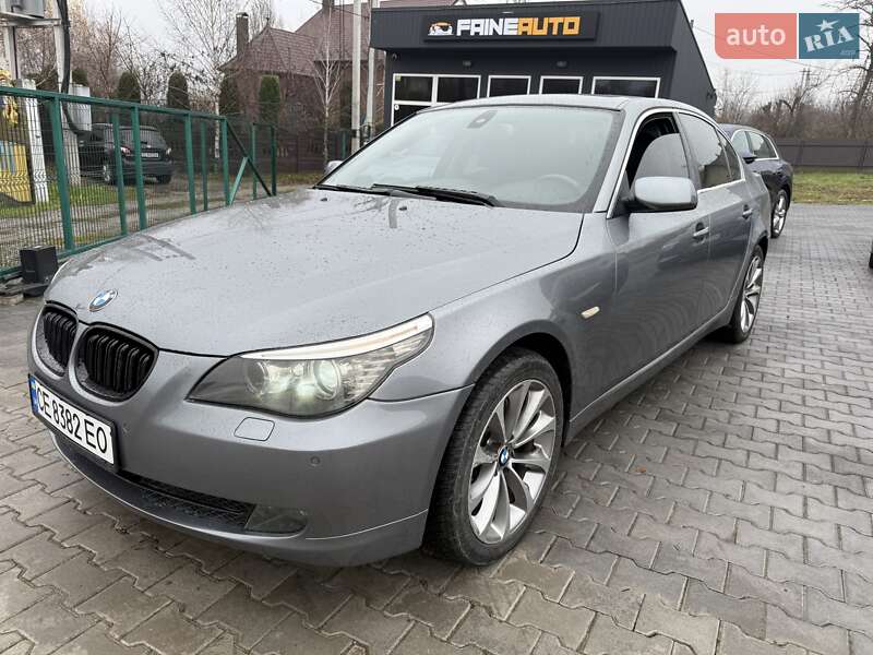 Седан BMW 5 Series 2008 в Чернівцях