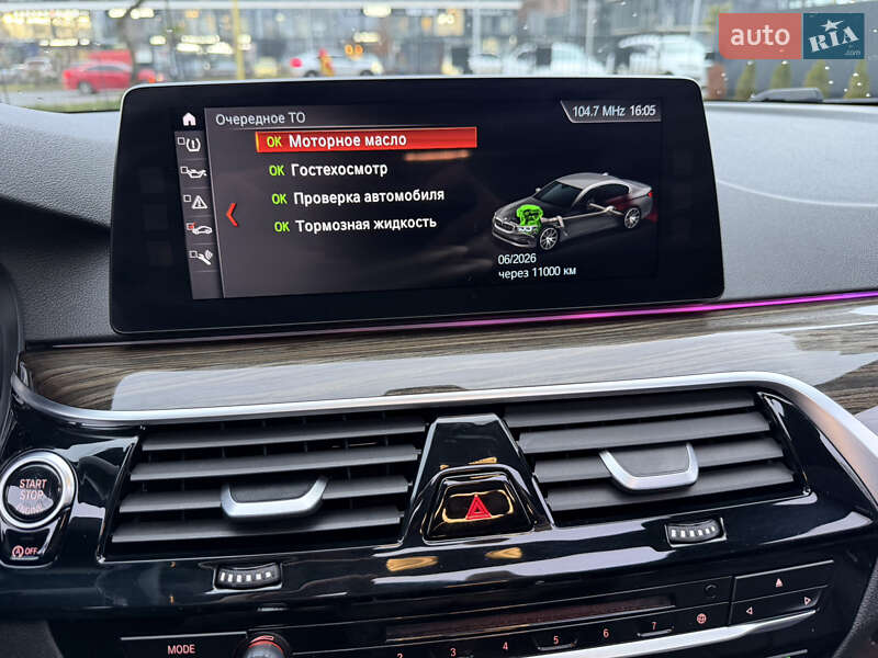 Седан BMW 5 Series 2017 в Ужгороді