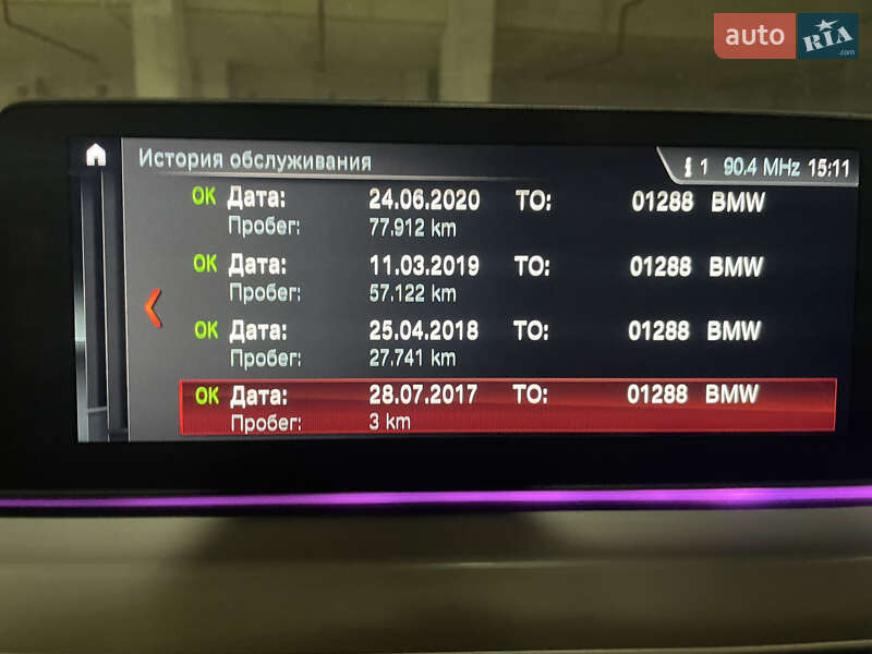 Седан BMW 5 Series 2017 в Львове