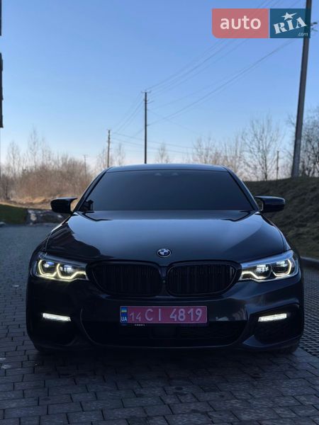 Седан BMW 5 Series 2018 в Львове