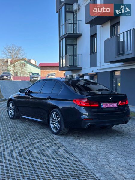 Седан BMW 5 Series 2018 в Львове