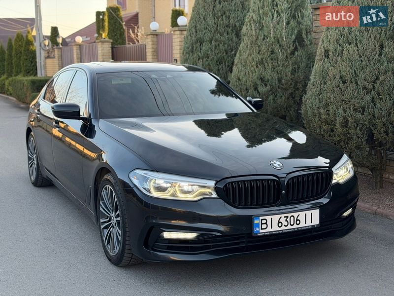 Седан BMW 5 Series 2017 в Полтаві