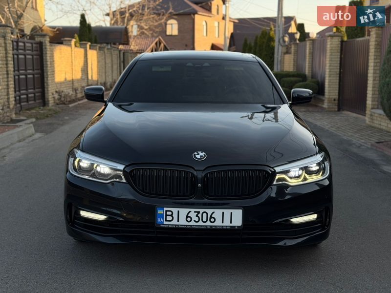 Седан BMW 5 Series 2017 в Полтаві