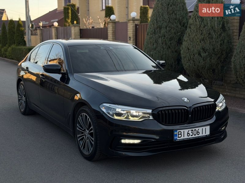 Седан BMW 5 Series 2017 в Полтаві