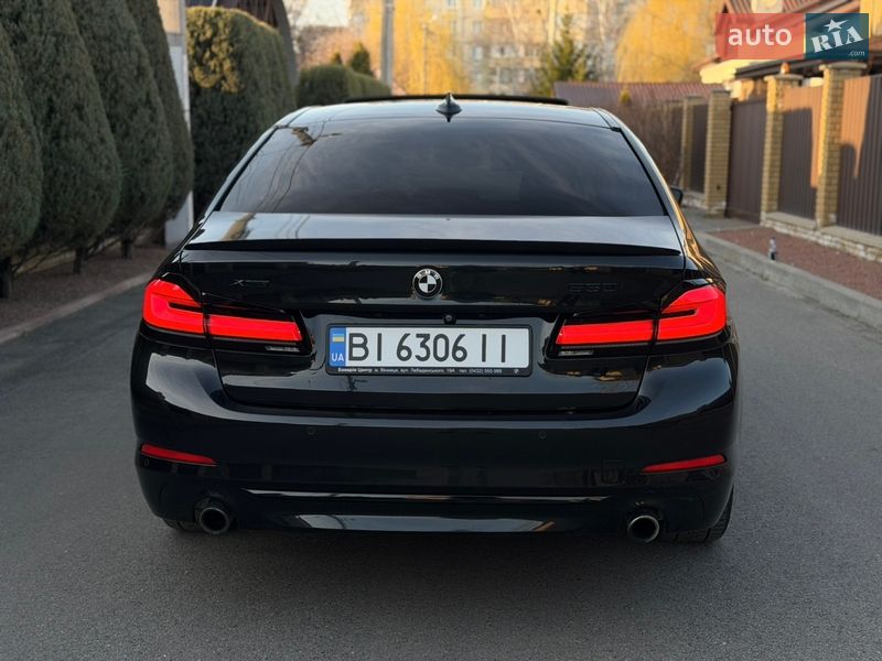 Седан BMW 5 Series 2017 в Полтаві