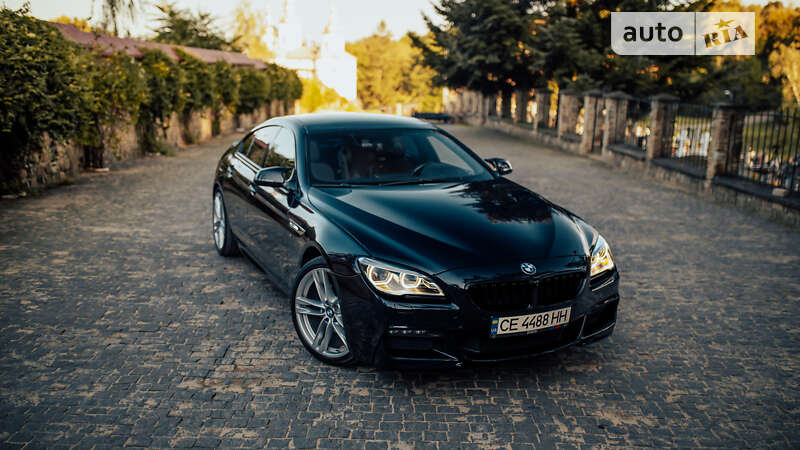 Купе BMW 6 Series Gran Coupe 2015 в Чернівцях