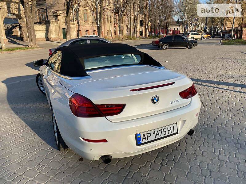 Кабріолет BMW 6 Series 2014 в Запоріжжі