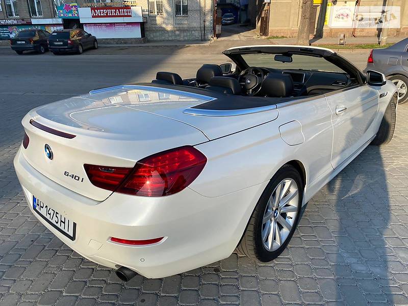 Кабріолет BMW 6 Series 2014 в Запоріжжі