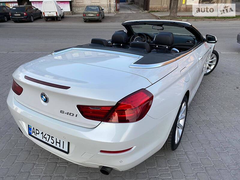 Кабріолет BMW 6 Series 2014 в Запоріжжі