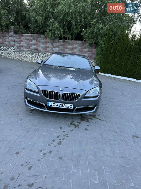 Кабриолет BMW 6 Series 2013 в Тернополе