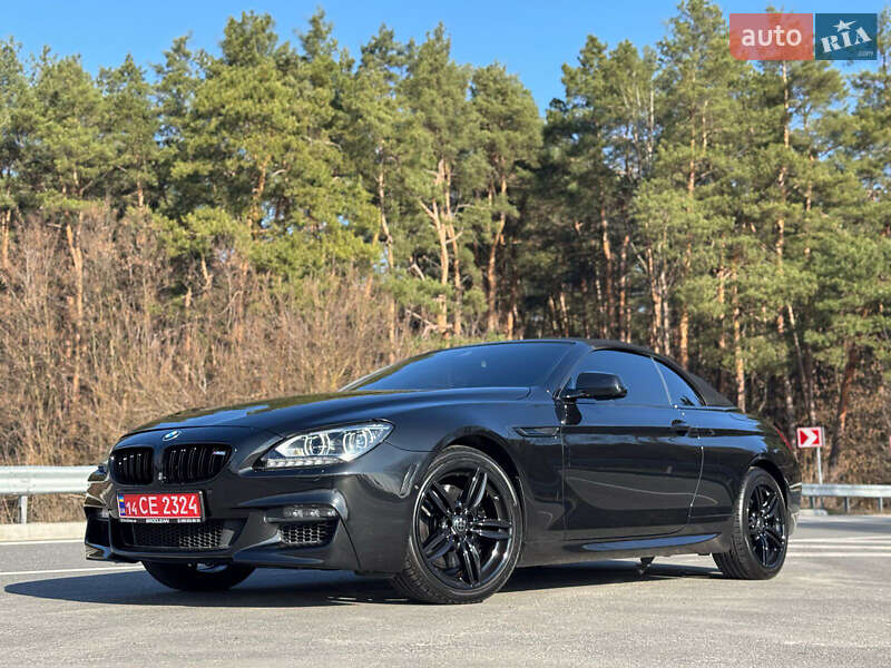 Кабриолет BMW 6 Series 2015 в Киеве