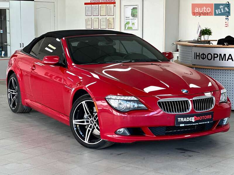 Кабриолет BMW 6 Series 2008 в Киеве