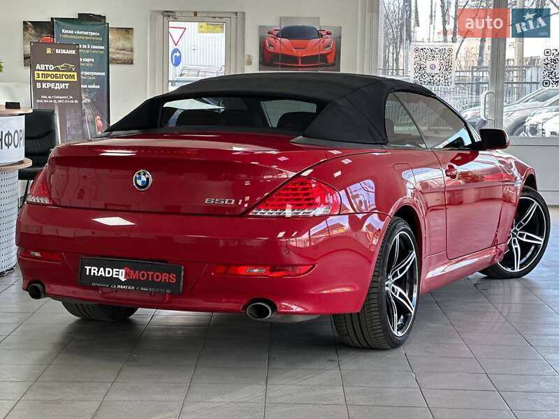 Кабриолет BMW 6 Series 2008 в Киеве