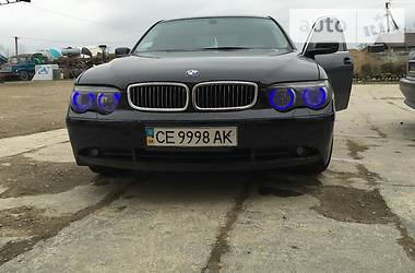 Седан BMW 7 Series 2002 в Чернівцях