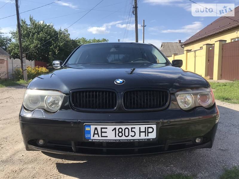 Седан BMW 7 Series 2004 в Дніпрі