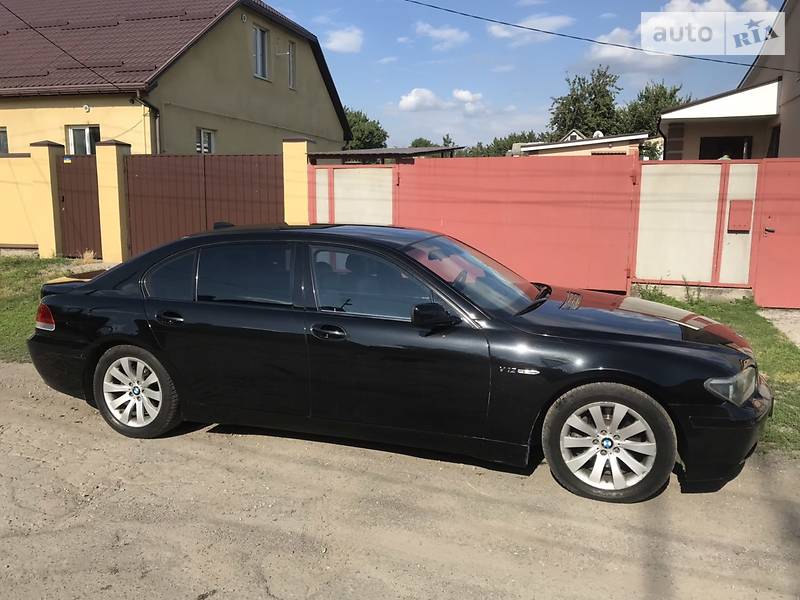 Седан BMW 7 Series 2004 в Дніпрі
