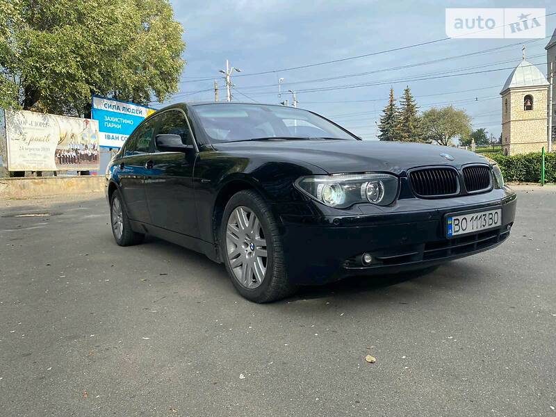 Седан BMW 7 Series 2003 в Тернополі