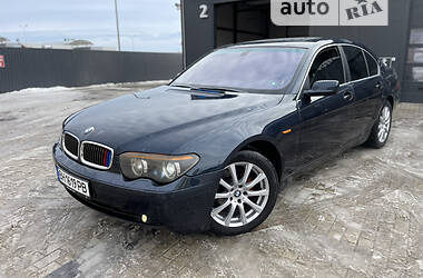 Седан BMW 7 Series 2002 в Одесі