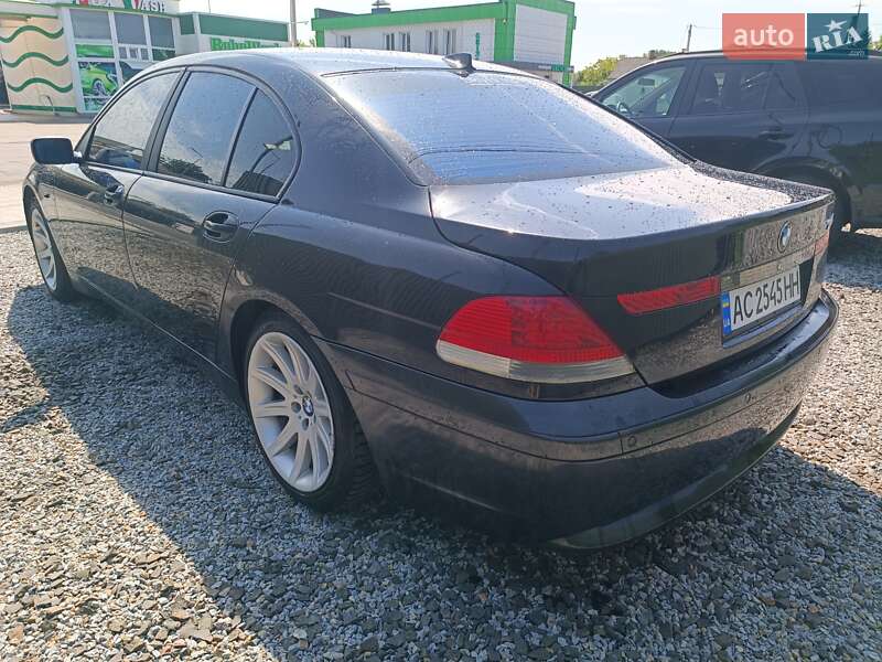 Седан BMW 7 Series 2002 в Володимирі
