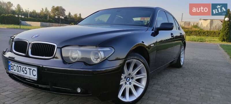 Седан BMW 7 Series 2001 в Львові