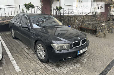 Седан BMW 7 Series 2002 в Львове