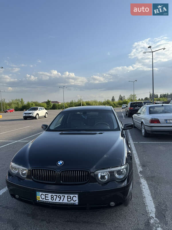 Седан BMW 7 Series 2003 в Чернівцях