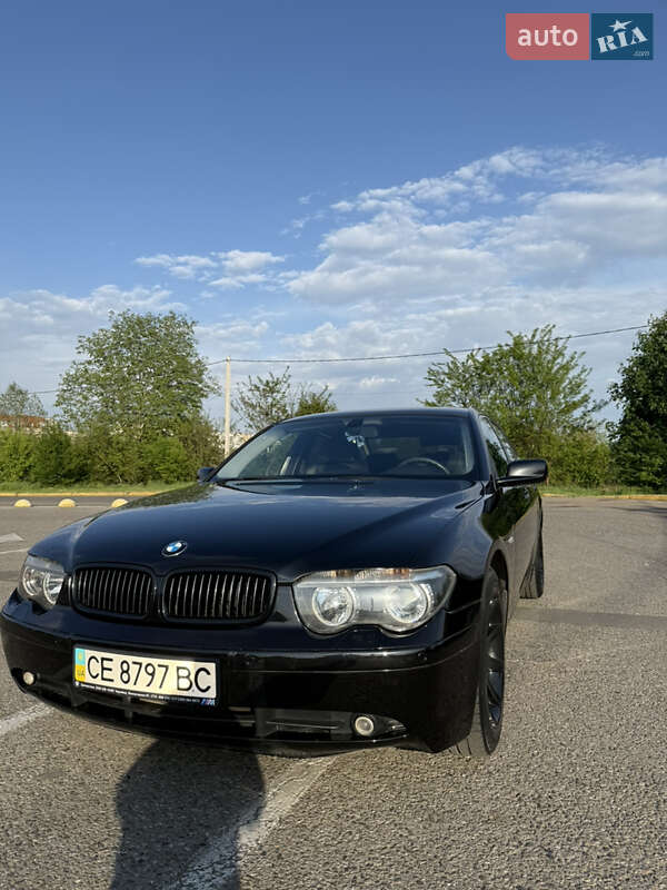 Седан BMW 7 Series 2003 в Чернівцях