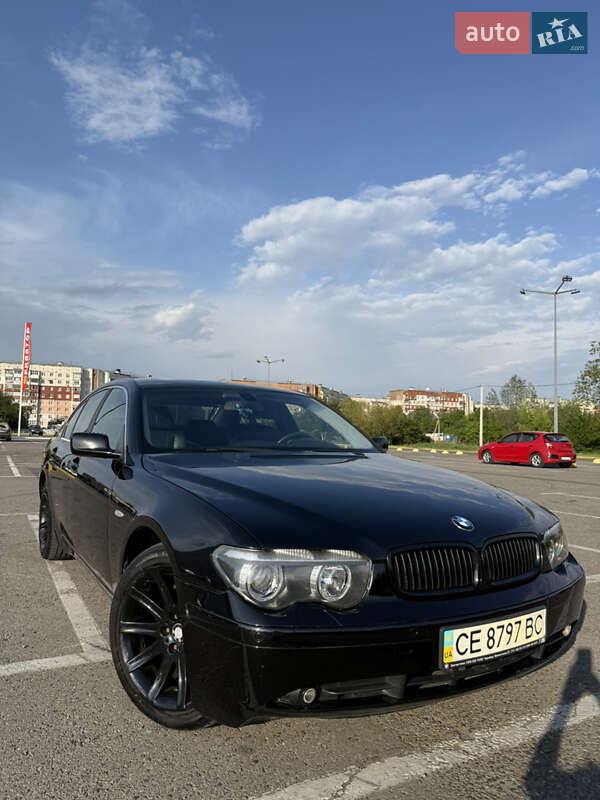 Седан BMW 7 Series 2003 в Чернівцях