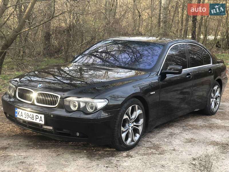 BMW 7 Series 2004 BMW 7 Series 2004