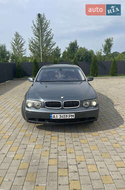 Седан BMW 7 Series 2002 в Иршаве