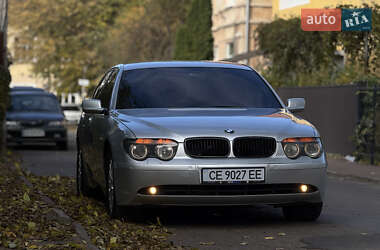 Седан BMW 7 Series 2002 в Чернівцях
