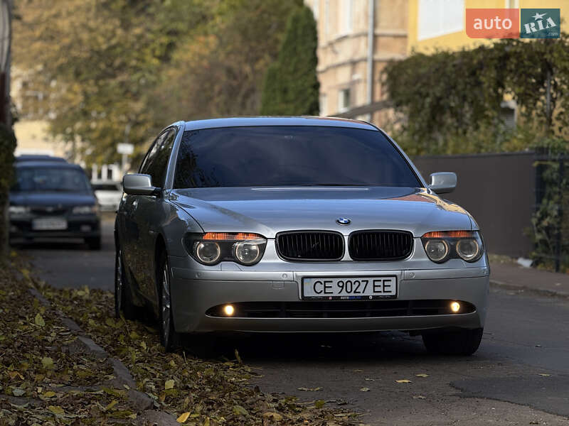 Седан BMW 7 Series 2002 в Черновцах