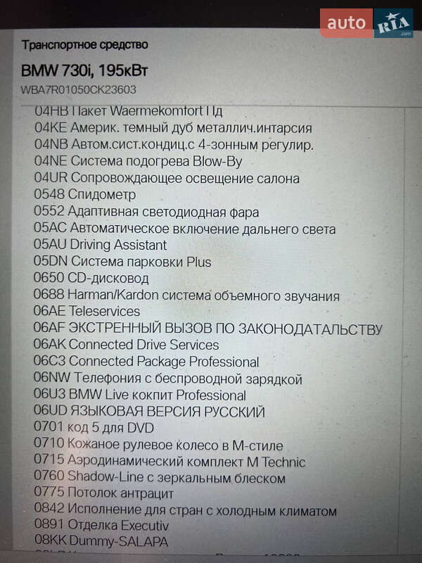 Седан BMW 7 Series 2022 в Киеве фото 38 Седан BMW 7 Series 2022 в Киеве