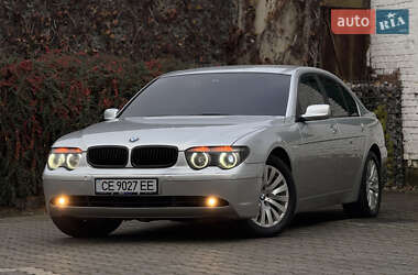 Седан BMW 7 Series 2002 в Черновцах