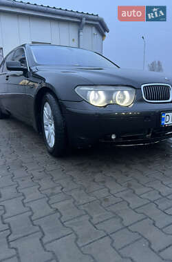 Седан BMW 7 Series 2002 в Луцьку