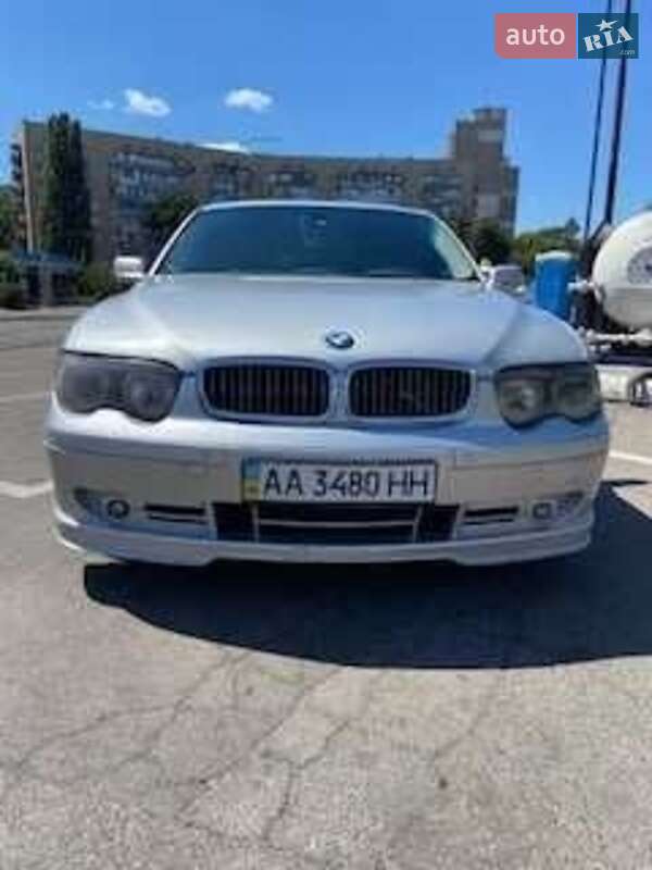BMW 7 Series 2002 BMW 7 Series 2002