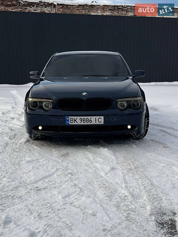 BMW 7 Series 2002 BMW 7 Series 2002